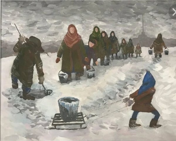 Плакат ко Дню блокады