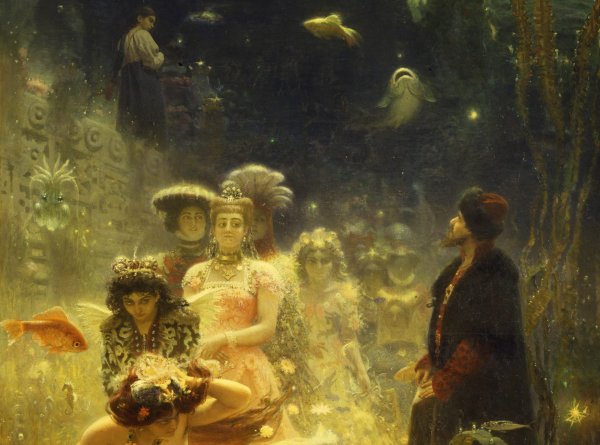 Илья Репин. Садко в подводном царстве. 1876