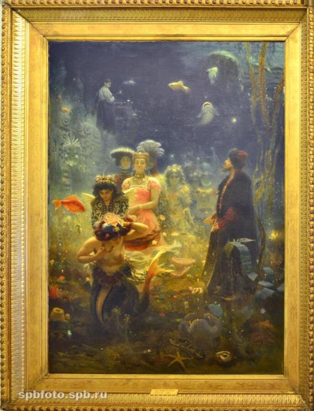 Репин и.е. Садко. 1876