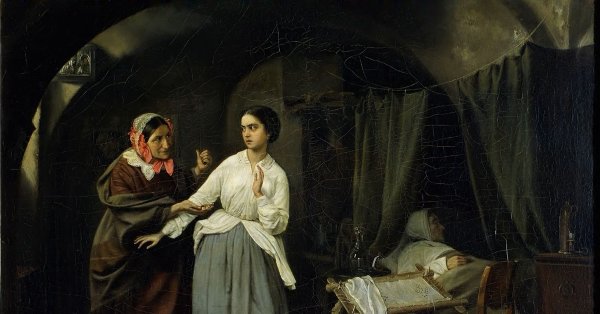 Картина искушение Третьяковская галерея