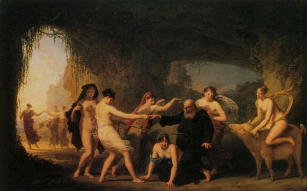 Поль Сезанн искушение Святого Антония