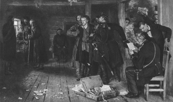 Картина Репина арест пропагандиста