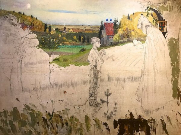 Михаил Васильевич Нестеров видение отроку Варфоломею