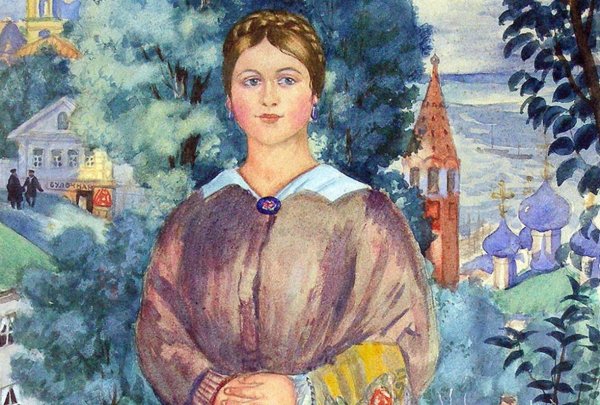 Кустодиев русская Венера