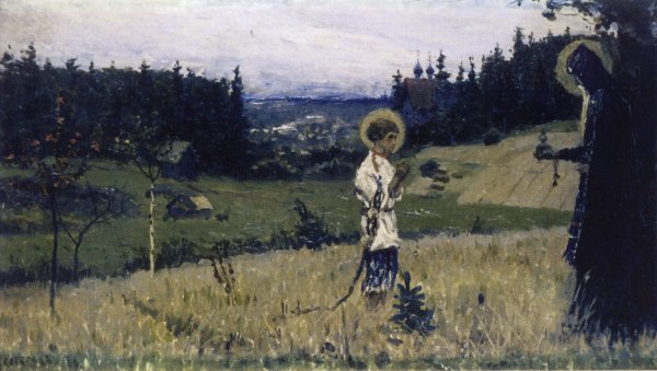 Михаил Васильевич Нестеров видение отроку Варфоломею