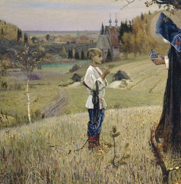 Михаил Васильевич Нестеров видение отроку Варфоломею