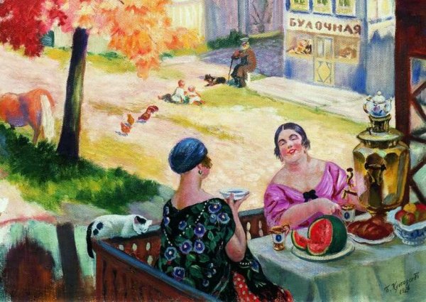 Картины Кустодиева Венера