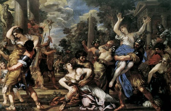 Жак Луи Давид похищение сабинянок