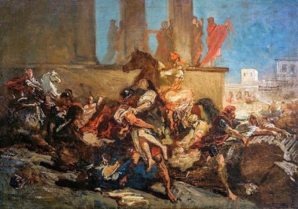 Тьеполо похищение сабинянок