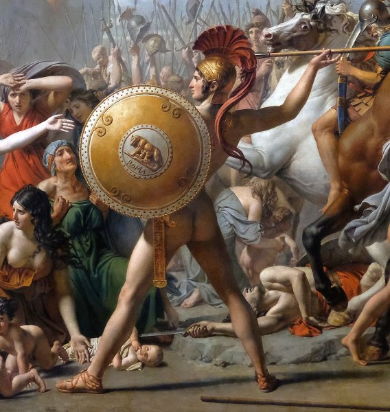 Давид Жак Луи «сабинянки» (1799, Лувр).