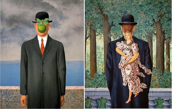 Рене Магритт сын человеческий