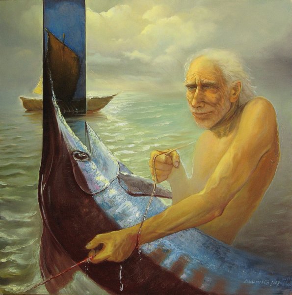 Старик и море картина Хемингуэй