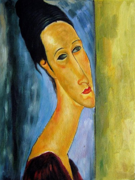 Портрет Жанны эбютерн