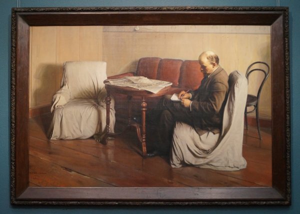 «Ленин в Смольном» (1930) Исаака Бродского