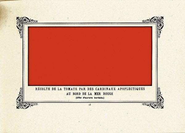 Альфонс Алле уборка урожая помидоров на берегу красного моря