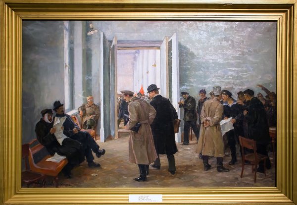 Ленин в Смольном 1917