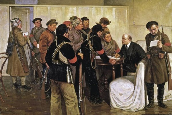 Ленин в Смольном 1917
