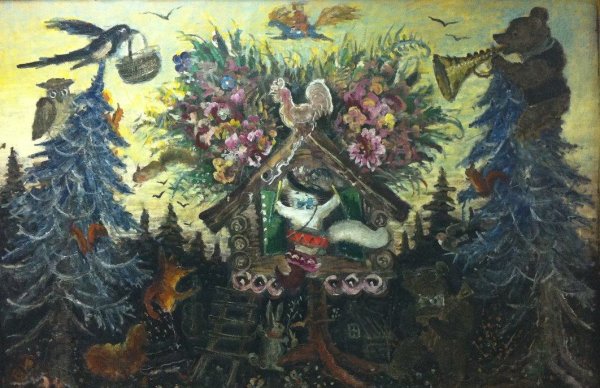 Иван Билибин гуси лебеди