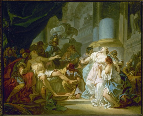 Jacques-Louis David (1748 –1825) «‎the Death of Socrates»‎