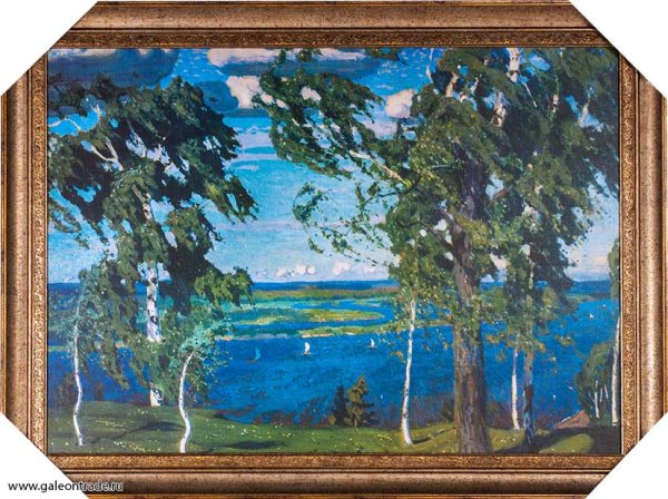 А.А. Рылов. «Зеленый шум». 1904.