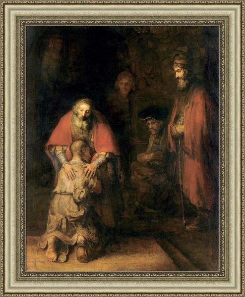 Рембрандт Ван Рейн Возвращение блудного сына