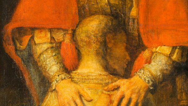 Рембрандт Харменс Ван Рейн Возвращение блудного сына