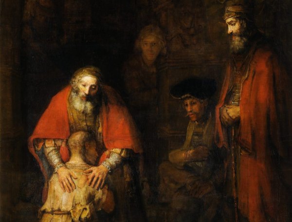 Рембрандта Хармеса вана "Возвращение блудного сына",