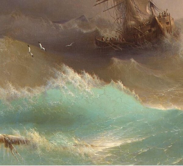 Море Айвазовский девятый вал