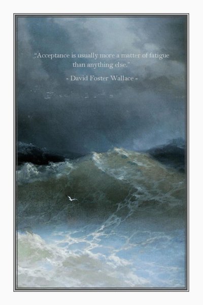 Иван Константинович Айвазовский среди волн