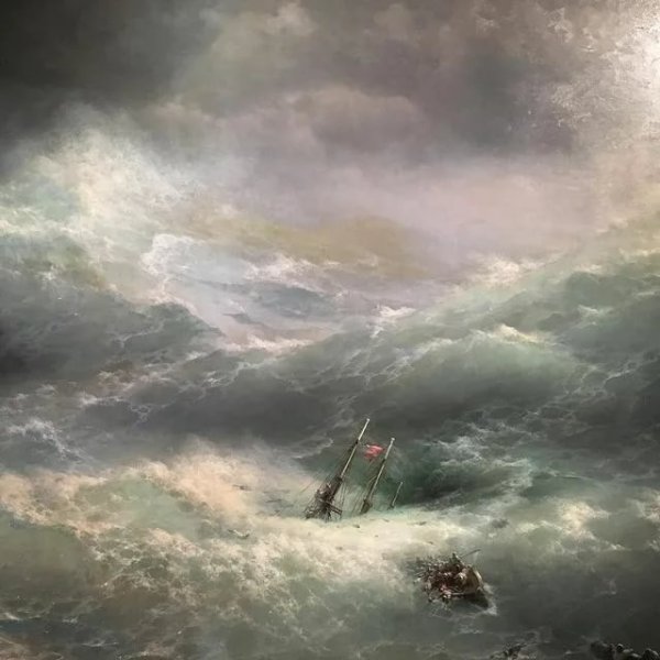 Айвазовский волна русский музей