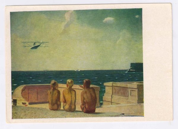 Дейнека будущие лётчики 1937