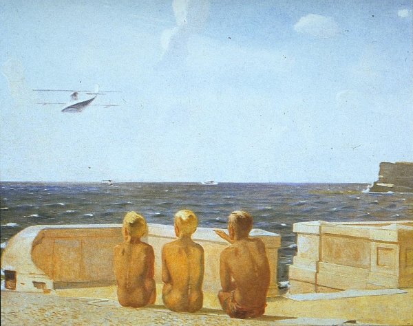 Александр Александрович Дейнека будущие летчики