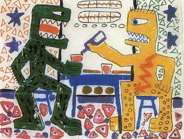 Виктор Цой картины рисунки