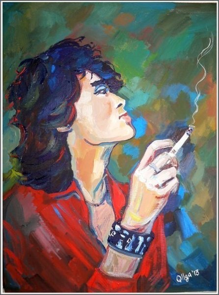 Живопись Виктора Цоя