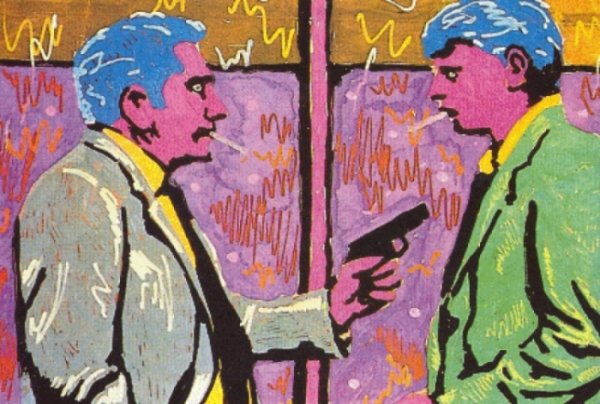 Виктор Цой рисунок