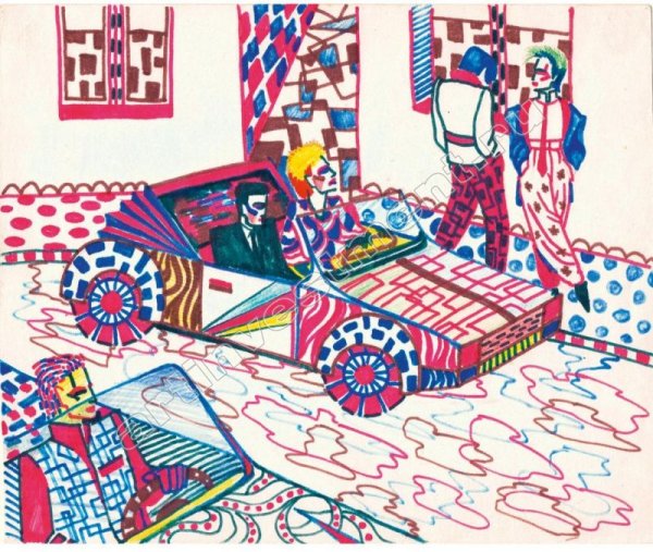 Виктор Цой рисунок