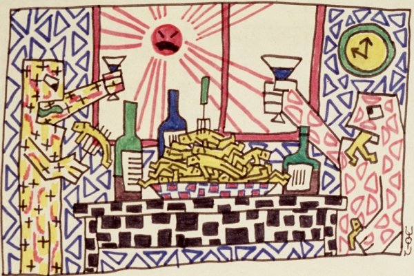 Живопись Виктора Цоя