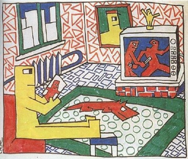 Цой картины Виктора Цоя