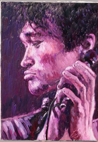 Тимур Новиков портрет Цоя