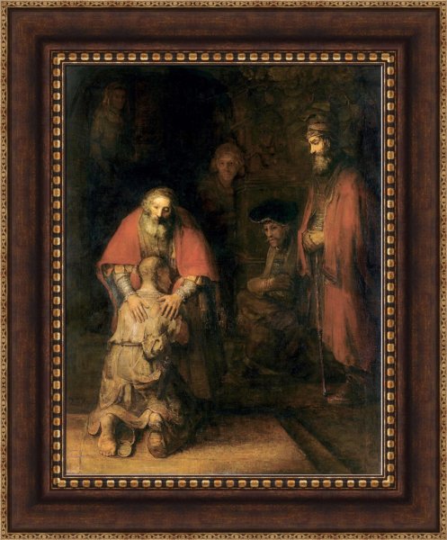 Рембрандт Возвращение блудного сына
