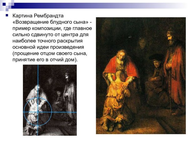 Возвращение блудного сына (1668-1669 гг. Рембрандт