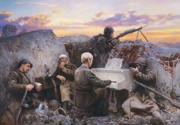 Картина Моцарт Константин Мирошник