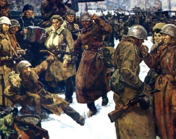 М.Самсонов. "Бойцы Сталинграда" (1983)