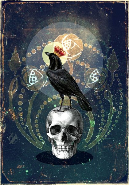 Ворон на кресте