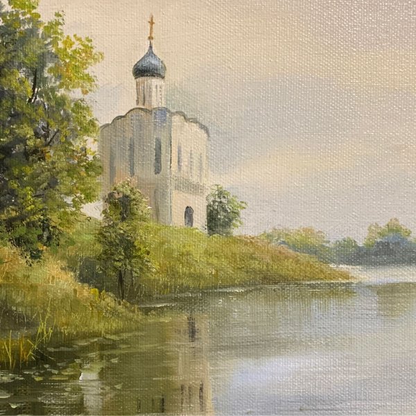Картина Баулин храм Покрова