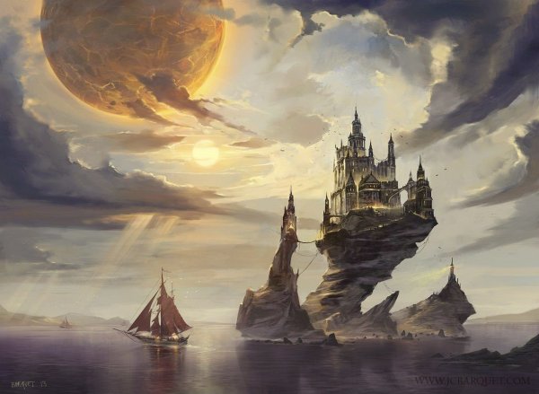 Фантастический пейзаж в живописи