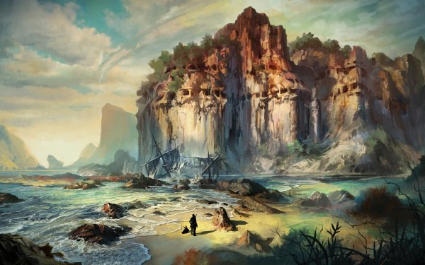 Фантастические пейзажи Эдгара Москоппа