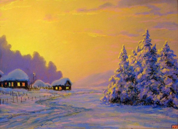 Майстренко Геннадий зимний вечер