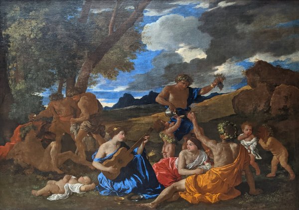 Никола Пуссен вакханалия