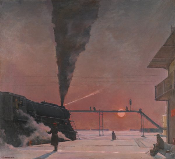 Георгий Григорьевич Нисский «колхоз Загорье» (1960)